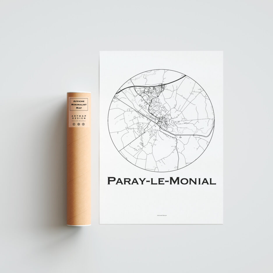 affiche paray le monial