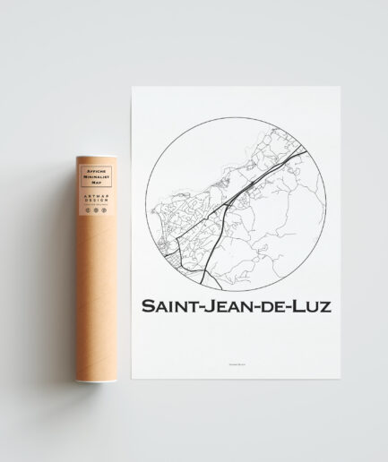 affiche st jean de luz