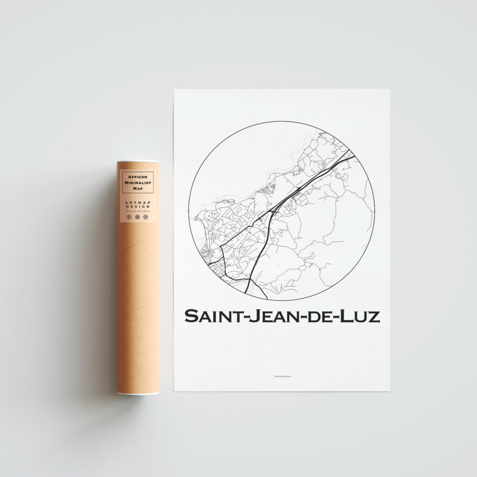 affiche st jean de luz