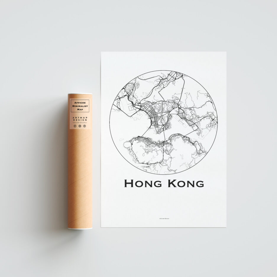 affiche hong kong