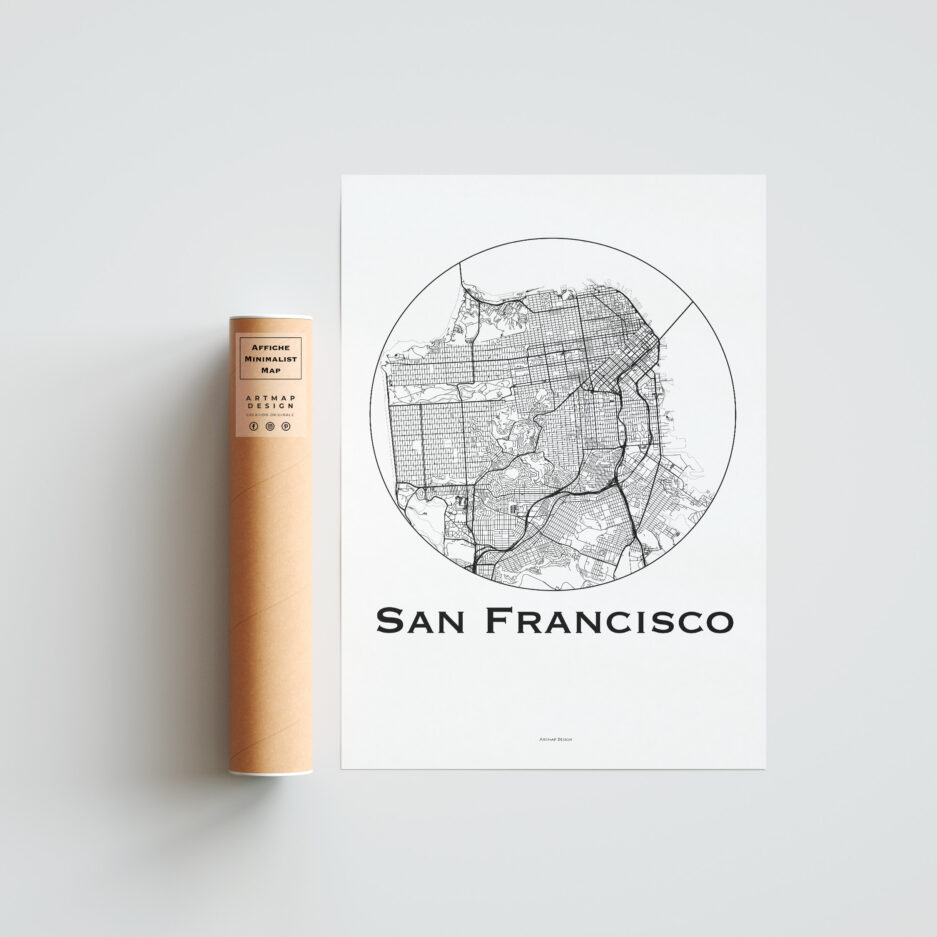 affiche san franscisco