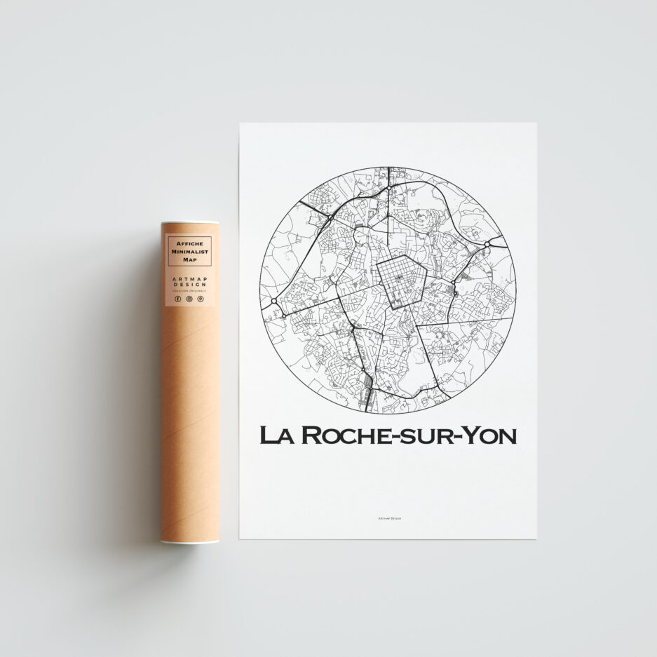 affiche la roche sur yon