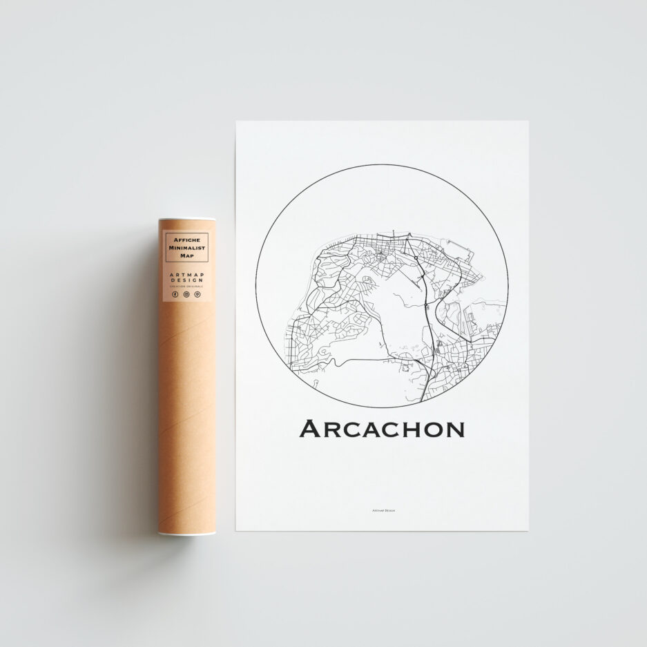 affiche arcachon