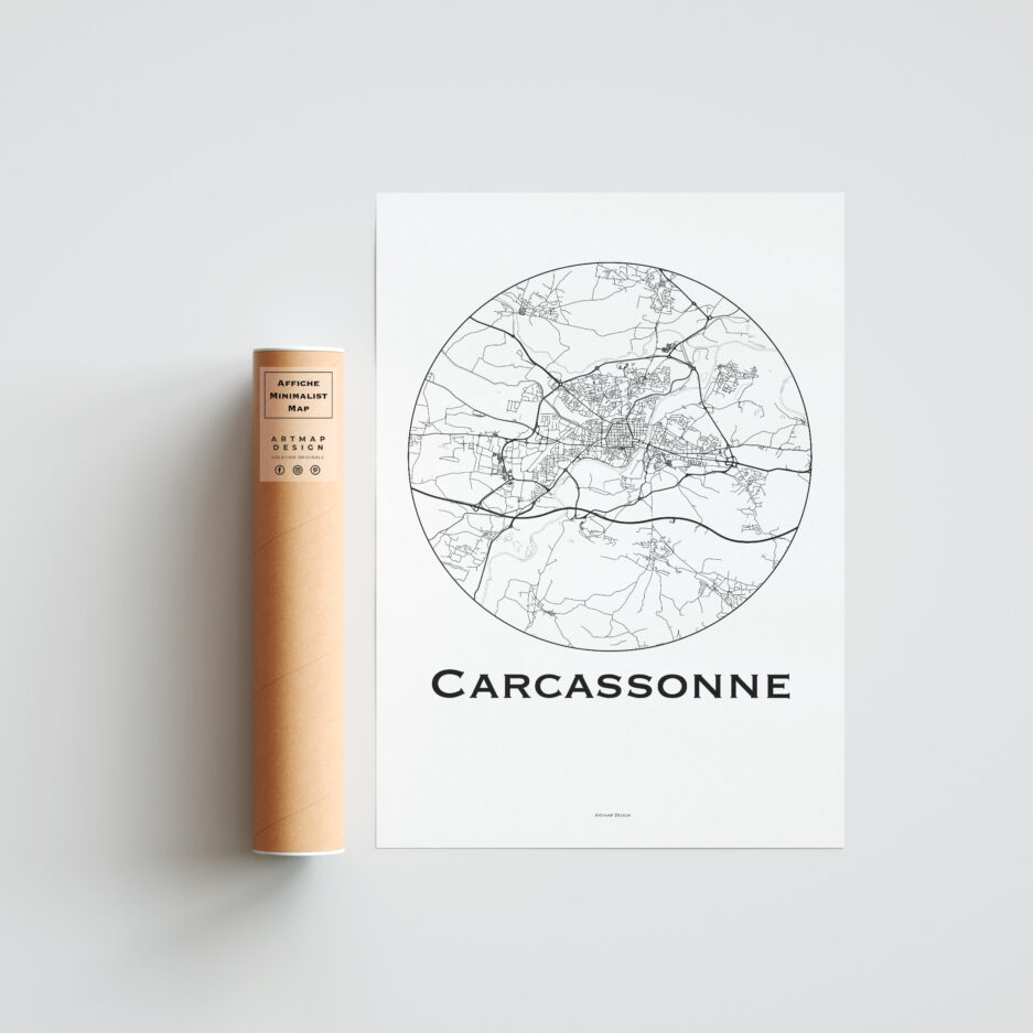 affiche carcassonne