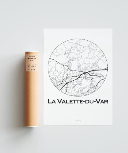 affiche la valette