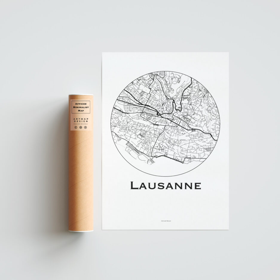affiche lausanne