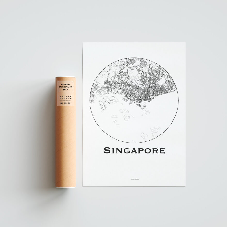 affiche singapour