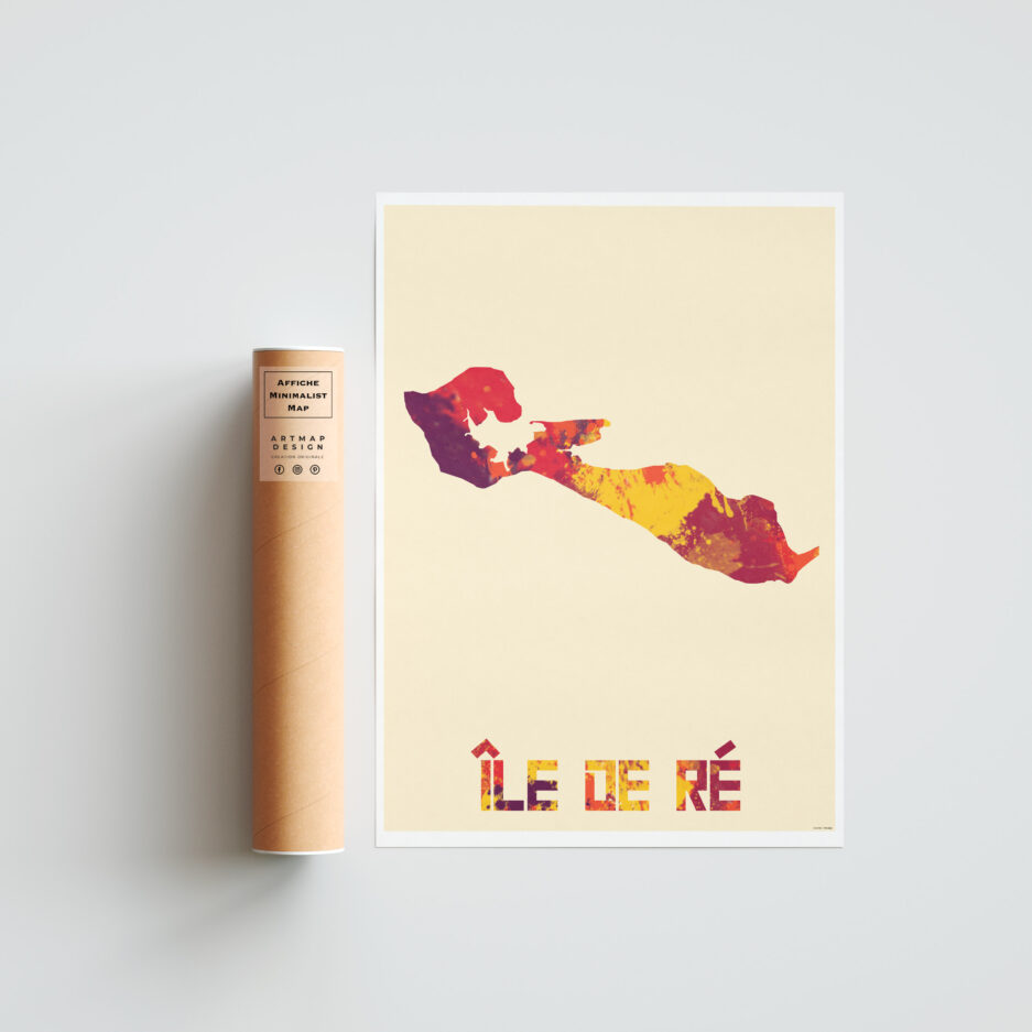 affiche ile de re