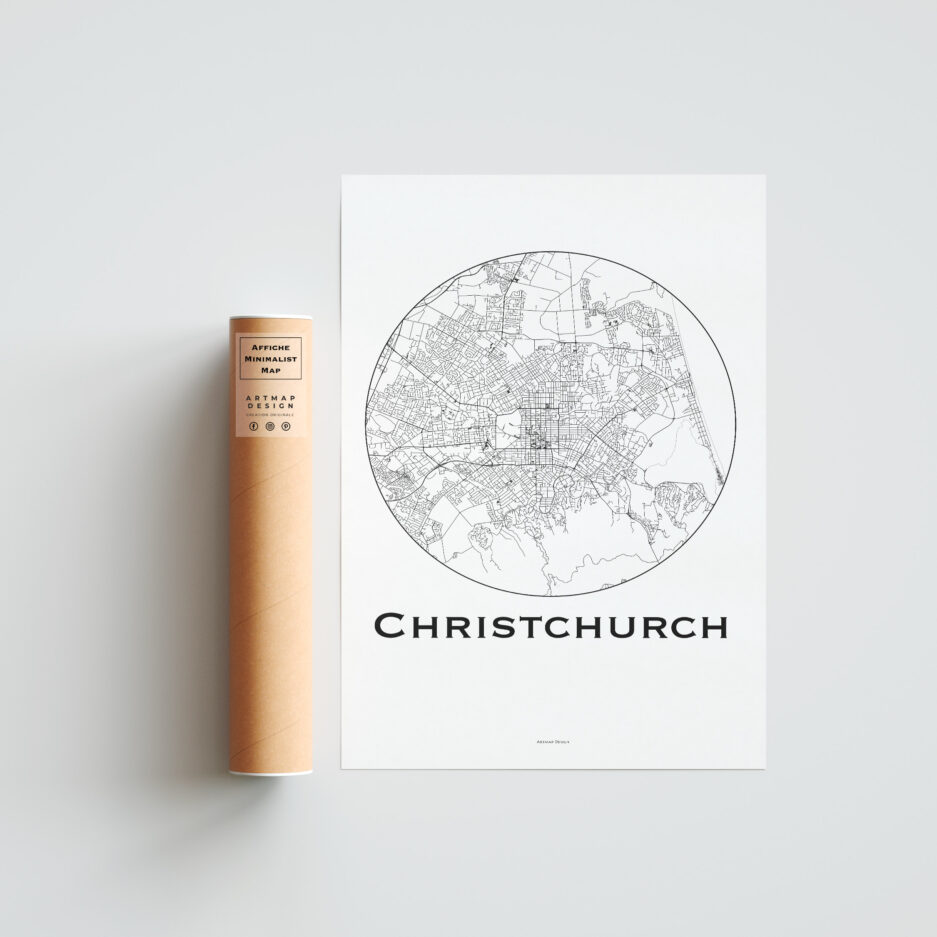 affiche christchurch