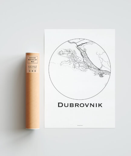 affiche dubrovnik