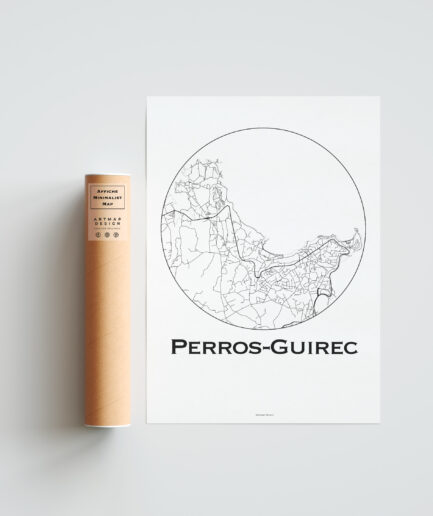 affiche perros guirec