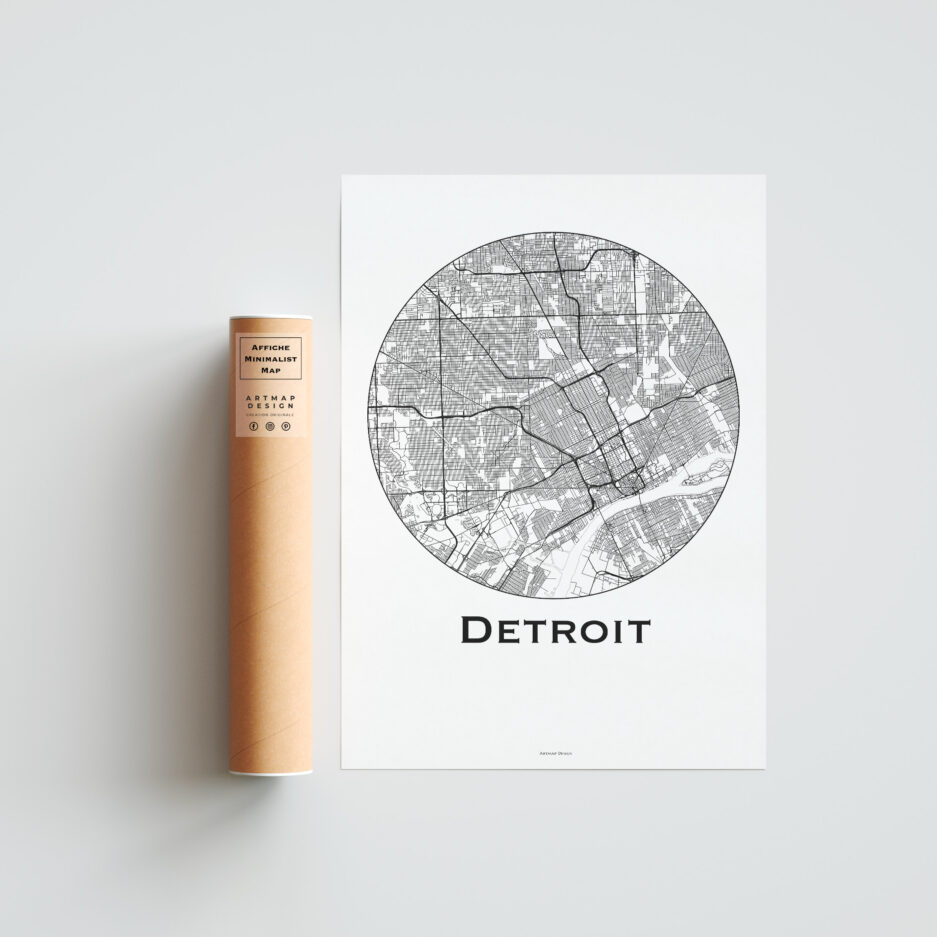 affiche detroit