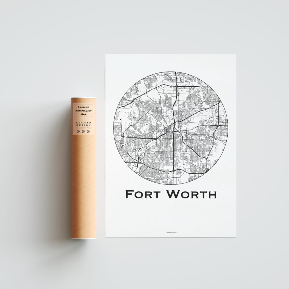affiche fort worth